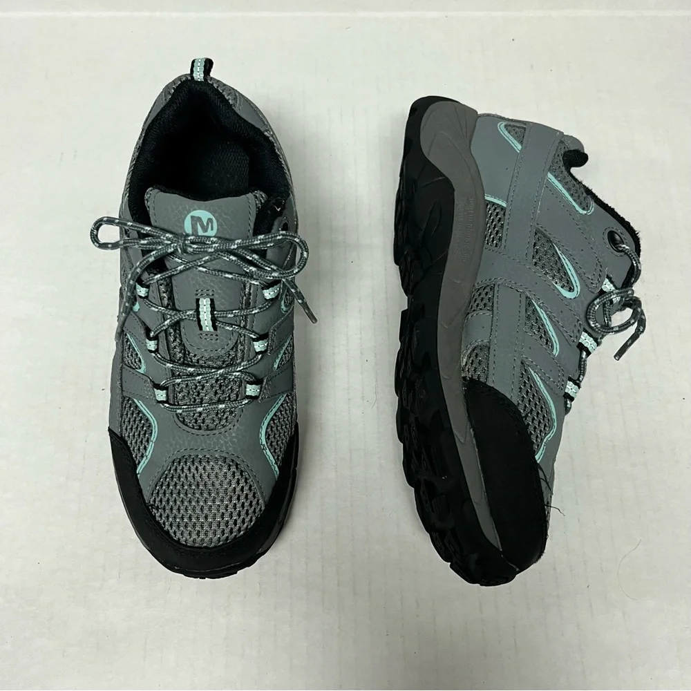 Merrel gray Moab 2 low hiking trail shoes 6 Gorpcore outdoor adventure walking - Picture 4 of 13